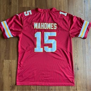 Nike NFL Patrick Mahomes 15 Red Kansas City Chiefs Jersey